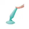 b-Vibe - Anal Training Kit 3pcs - Zestaw treningowych korków analnych o zjawiskowej kolorystyce. 3 rozmiary, mocne przyssawki, 100% silikon!