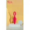 Love Signal - Soft Start Plug Anal - Uroczy korek analny w kolorze różowym idealny dla początkujących. 