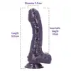 Toyz4Lovers - Ben Berries Scented Dildo 18.5 cm - Aromatyzowane, realistyczne dildo o zapachu jeżyny. Klasyczna forma w wyjątkowym wydaniu.