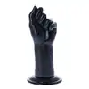 Toyz4Lovers - Extreme Errigal Fisting Fist 8.6 cm Black - Czarne dildo w kształcie pięści do fistingu. 8,6 cm średnicy, 21 cm długości użytkowej!