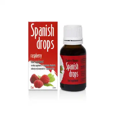 Cobeco Pharma - Spanish Drops. Hiszpańska mucha o smaku malinowym. 
