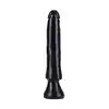 ToyJoy - Starter Dong 6 Inch . Czarne realistyczne dildo 16cm  z wygodną przyssawką z wysokiej jakości TPE