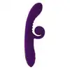 Playboy - Curlicue - Wibrator z elastycznym spiralnym króliczkiem i precyzyjną stymulacją punktu G. 2 niezależne silniki, 10 poziomów wibracji, ładowanie USB.