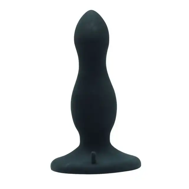 Toyz4Lovers - Bloom Anal Plug O 3cm. Czarna, silikonowa zatyczka analna z przyssawką. 