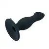 Toyz4Lovers - Bloom Anal Plug O 3cm. Czarna, silikonowa zatyczka analna z przyssawką. 