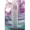 A-Toys - Penis Extender Boyn 15,2 cm - Transparentna nakładka na penisa z wypustkami, efekt natychmiastowego powiększenia.