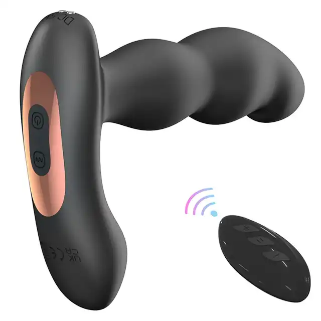 Erospace - B12 Men’s Play. Rotacyjny masażer prostaty z pilotem 360. 