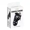 Fantasy Fetish - Cock Cage Size M ABS - Klatka na penisa z wytrzymałego materiału ABS. Lekka, solidna, otwarta konstrukcja.