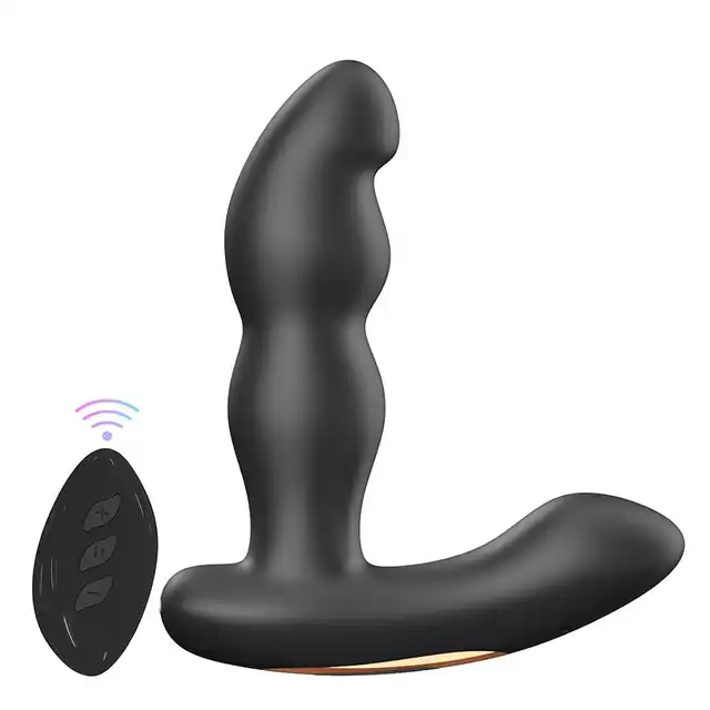 Erospace - B12 Men’s Play. Rotacyjny masażer prostaty z pilotem 360. 