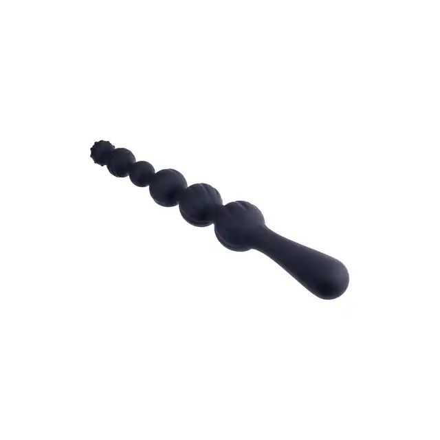 NMC - Beads Hunter. Kulki analne silikonowe czarne, perfekcyjna stopniowana analna stymulacja