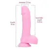 Toyz4Lovers - Dan Bubblegum Scented Dildo 18 cm - Aromatyzowane, realistyczne dildo o zapachu gumy balonowej. Klasyczna forma w wyjątkowym wydaniu.