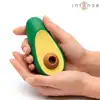 Intense – Waki Avocado Clitoral Suction Stimulator. Kolorowy dyskretny stymulator łechtaczki w kształcie awokado