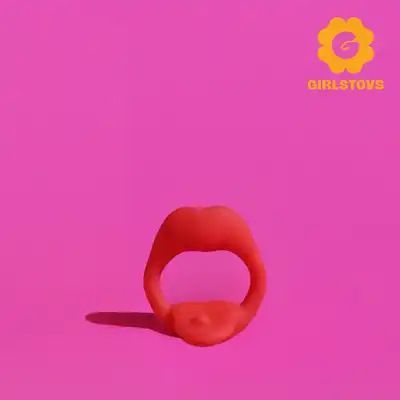 Girls Toys - Ring  Bonavista - Wibrujący pierścień na penisa z języczkiem. Elastyczny, 10 trybów wibracji i języczek z figlarnym detalem w postaci kolczyka.