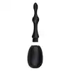 Aqua Clean - Silicone One - Way Valve Douche Set with Beaded Nozzle 150 ml - Gruszka do higieny intymnej z końcówką z kulkami. Zawór jednokierunkowy zapobiegający cofaniu się wody.
