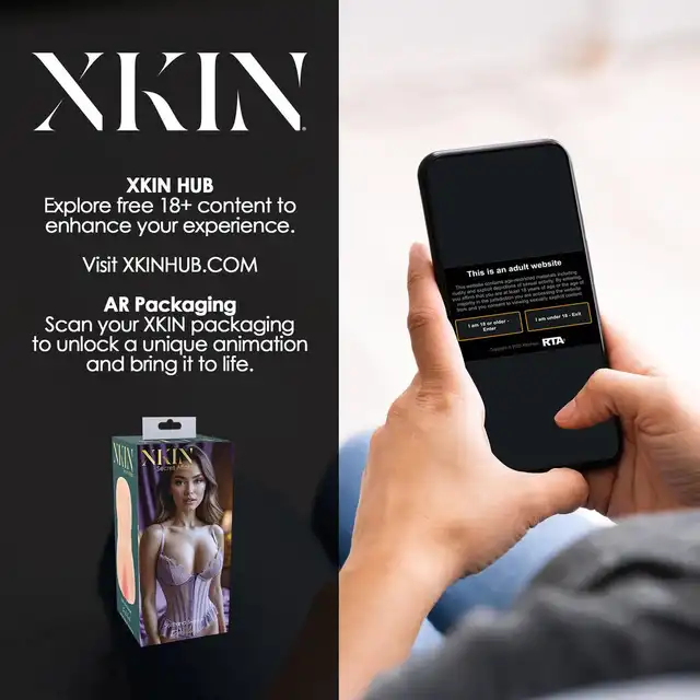 Xkin - Secret Affairs Soft and Sweet Delilah - Masturbator w wersji premium inspirowany zmysłowością i elegancją. 400g przyjemności!