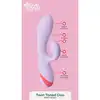 Love Signal - Twin Toned Duo Rabbit Vibrator - Urokliwy wibrator ze stymulacją łechtaczki, 7 trybów wibracji, wodoodporność IPX6.