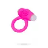 A-Toys - Nevy Powerful Cock Ring Ø2,5 cm - Silikonowy pierścień wibrujący dla par - wzmocnienie erekcji + stymulacja łechtaczki.