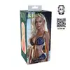 XKIN - Secret Affairs - Alessia Blond Desire Medium - Klasyczny masturbator kieszonkowy ze strukturalnym wnętrzem. Alessia czeka właśnie na Ciebie!