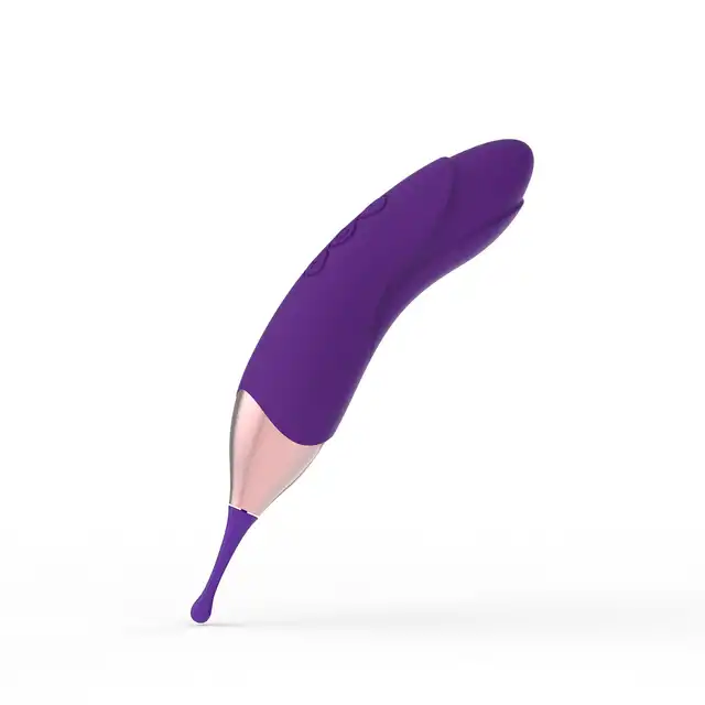Femme Toys - Hummingbird Clitoral Stimulator - Dwustronny wibrator do stymulacji łechtaczki i punktu G. Super mocne 2 silniki, 10 funkcji wibracji. Top produkt!