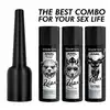 Black Hole - Anal lube Applier Size L 100ml - Aplikator do lubrykantów Black Hole 100 ml. Precyzyjna aplikacja lubrykantu dla większego komfortu i higieny.