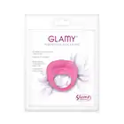 Glamy - Vibrating Cockring Pink - Klasyczny wibrujący ring erekcyjny w kolorze różowym. Idealny dla par!