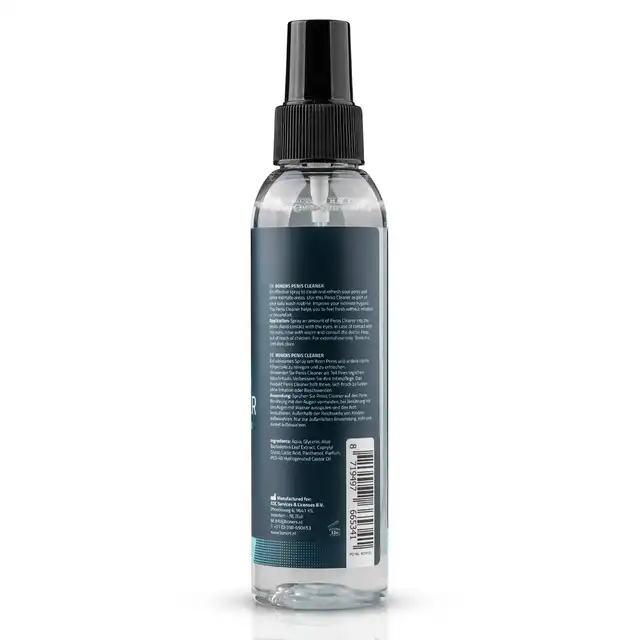 Boners - Penis Cleaner Spray 150 ml - płyn do czyszczenia penisa 150 ml - Świeżość, którą czujesz od razu.