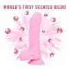 Toyz4Lovers - Dan Bubblegum Scented Dildo 18 cm - Aromatyzowane, realistyczne dildo o zapachu gumy balonowej. Klasyczna forma w wyjątkowym wydaniu.