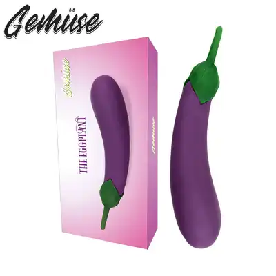 Gemüse - The Eggplant. Niepozorny wibrator incognito bakłażan 10 trybów wibracji. 