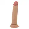Pretty Love - Keon 8,4" - Realistyczne dildo z przyssawką z elastycznym kręgosłupem i ruchomą skórką. Ponad 21 cm przyjemności!