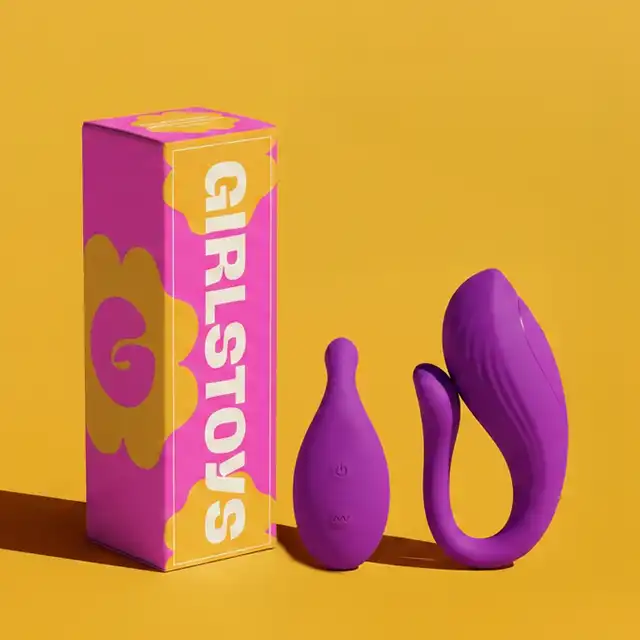 Girls Toys - Jajko wibrujące Ascona. Silikonowe, wibrujące, fioletowe jajeczko dopochwowe sterowane pilotem. Doskonale stymuluje punkt G!