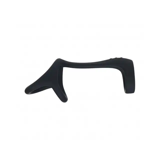Levelz – Tri O Shaft Cock &amp; Ball Ring. Silikonowy czarny ring z opaską na jądra. 