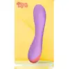 Love Signal - Twin Toned Bold Vibrator - Śliczny wibrator do punktu G z 7 funkcjami wibracji, idealny do zabawy pod prysznicem. 