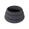 Levelz - Wide O Cock Ring Set. Zestaw 3 czarnych silikonowych ringów L/XL/XXL