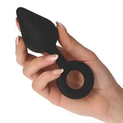 Toyz 4 Lovers - Darkside Plug it in!. Zatyczka analna z okrągłą końcówką. 