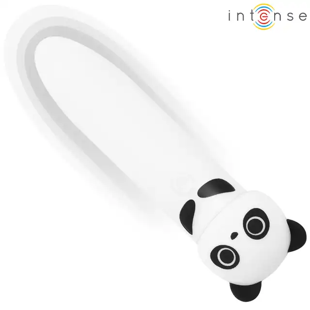 Intense - POH USB wibrator w kształcie pandy. Przeuroczy kompaktowy gadżet.