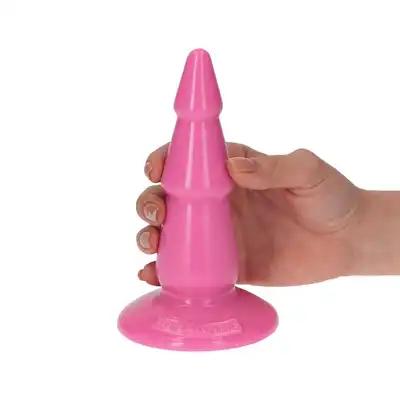 Toyz4Lovers - Pine Anal Plug 15,5 cm Pink - Korek analny z przyssawką w kształcie sosny. Progresywna stymulacja o rosnącej intensywności.