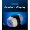 B-Series - Vibrating Ball Male Stroker - Nowoczesny wibrujący masturbator z wypustkami, wodoodporność IPX7.