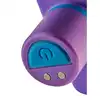 Love Signal - Tingling Touch Vibrating Anal Plug - Uroczy wibrujący korek analny w kolorze fioletowym. Ładowanie USB, wodoodporność IPX6.