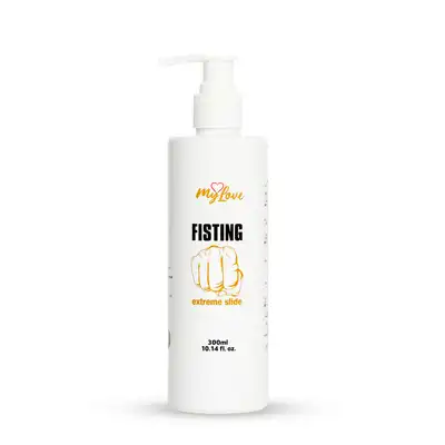 MyLove - Fisting Extreme Slide 300 ml - Żel do fistingu o wiśniowym zapachu-  maksymalny poślizg, wysoka wydajność i pełna kontrola!