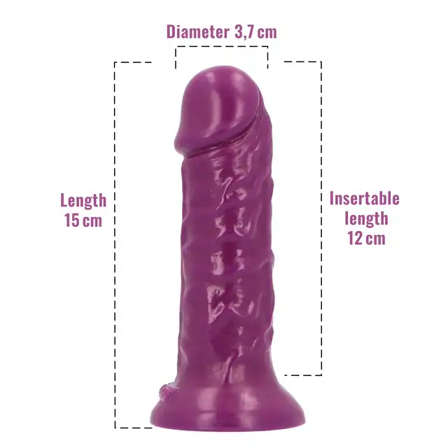 Toyz4Lovers - Tom. DELICIOUS Dildo o zapachu owoców leśnych 15 cm.
