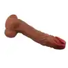 Beautiful - Calisto 9,8" Rotating &amp; Thrusting  Dildo - Realistyczny wibrator-dildo z przyssawką z ruchem posuwistym i rotacyjnym. 25 cm przyjemności.