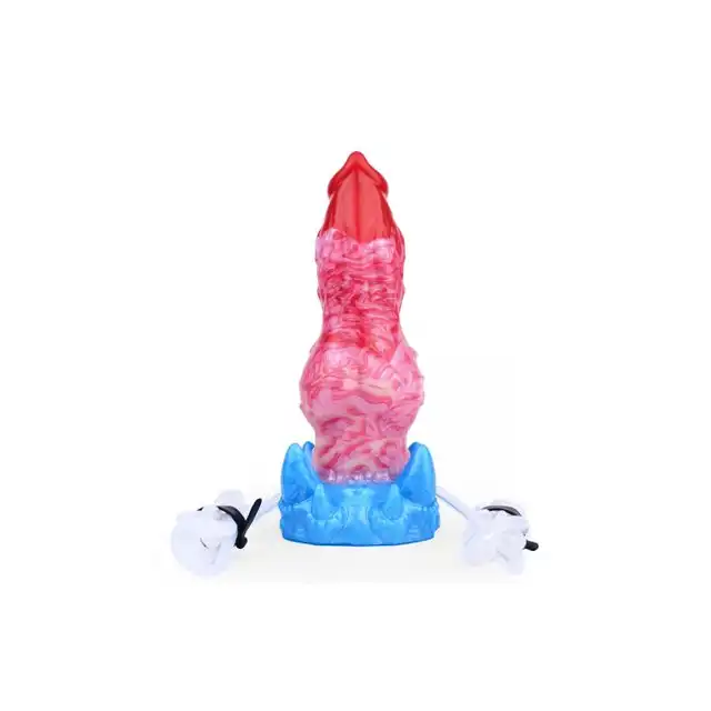 Kiotos Monstar – BlowcumCock. Niesamowite, kolorowe, pompowane dildo monster z opcją wytrysku!