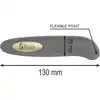 Ibiza -  Clit Stimulator USB. Elegancki czarno-złoty mini wibrator do łechtaczki z 10 trybami 
