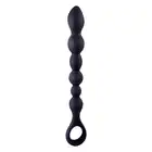 NMC - Ribbed Silicone Anal Beads Beads Hunter 10" - Silikonowe koraliki analne z wygodnym uchwytem dla komfortowej i kontrolowanej stymulacji. 25 cm długości!
