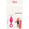 Love Signal - Soft Start Plug Anal - Uroczy korek analny w kolorze różowym idealny dla początkujących. 