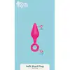Love Signal - Soft Start Plug Anal - Uroczy korek analny w kolorze różowym idealny dla początkujących. 