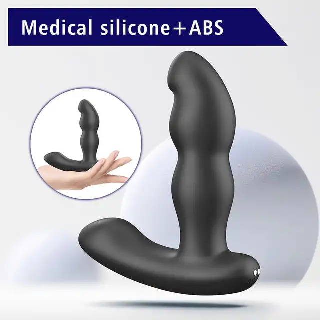 Erospace - B12 Men’s Play. Rotacyjny masażer prostaty z pilotem 360. 