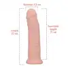 Toyz4Lovers - Enea Realistic Dildo 23 cm Pink Flesh - Duże realistyczne dildo na mocnej przyssawce. Elastyczny, wysokiej jakości materiał.