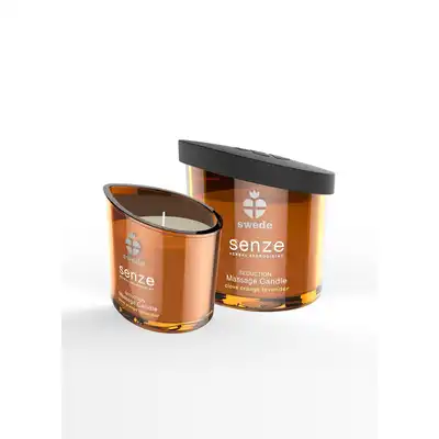 Swede - Senze Seduction. Świeca do masażu zapach goździk, pomarańcza i lawenda 50 ml.  