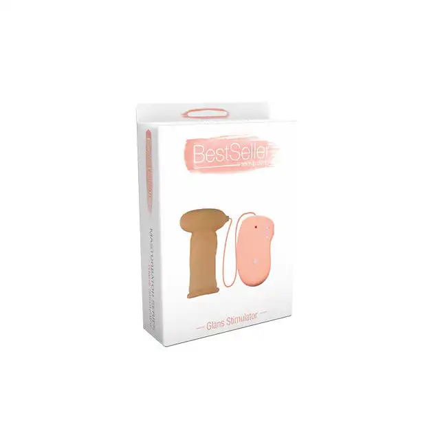 Toyz 4 Lovers - Bestseller Glans Stimulator. Miękki masturbator stymulujący z przewodowym sterowaniem.
